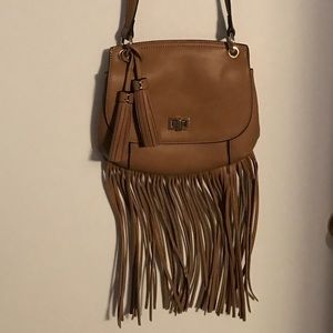 INC crossbody bag with fringe